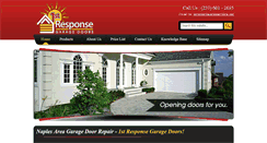 Desktop Screenshot of 1rgaragedoor.com